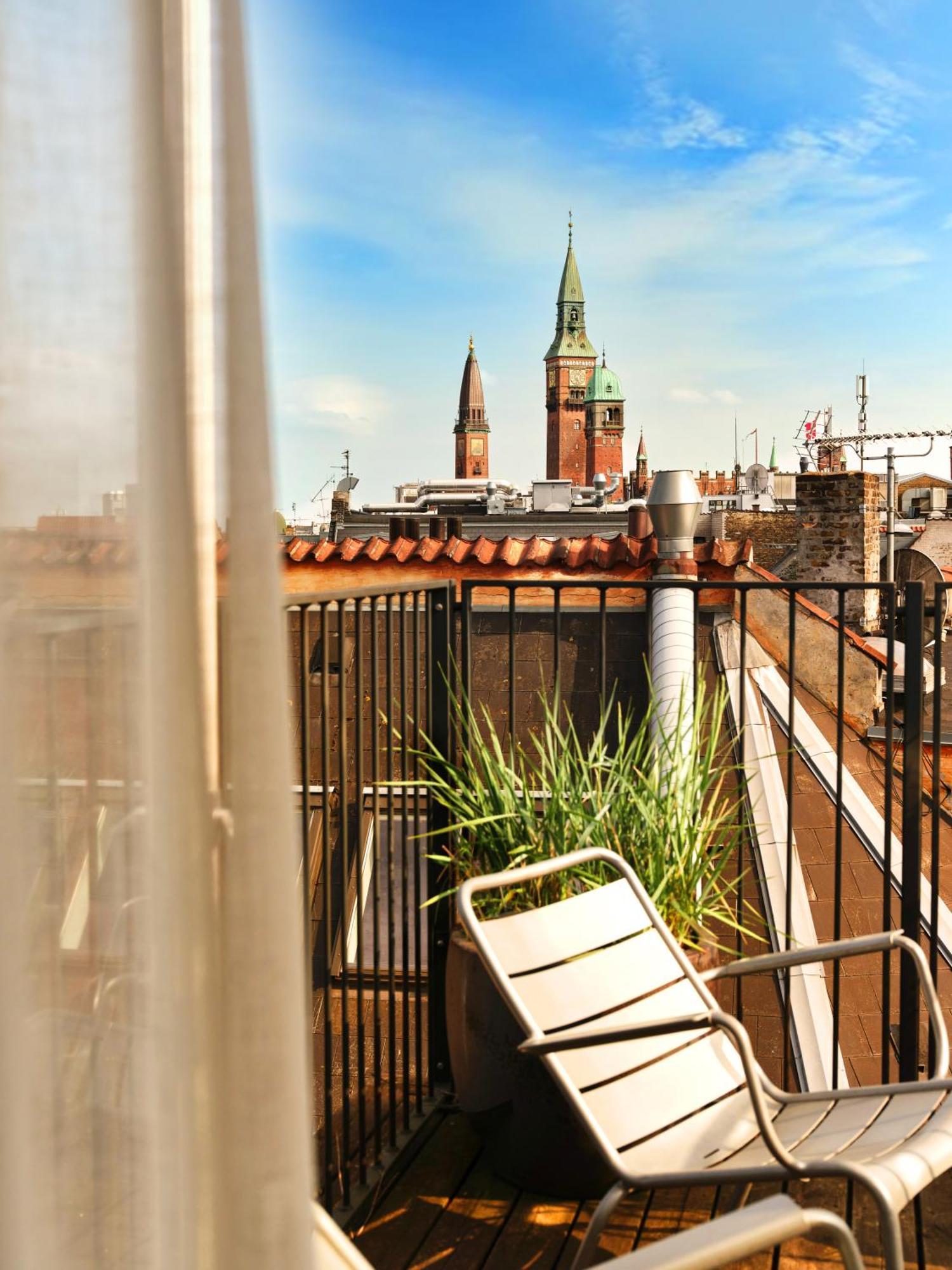 Penthouse-suite med balkon
